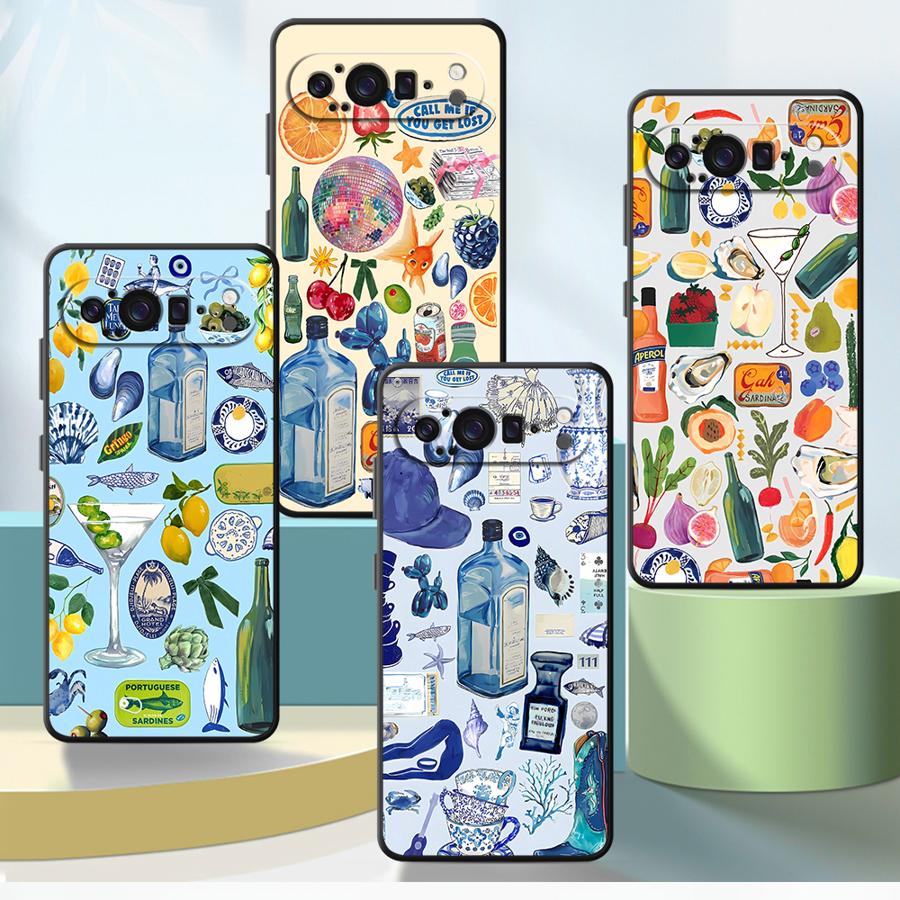 Google Pixel 9 Pro - เคสโทรศัพท์ฟันดา ซีวิว ซีทรีด ซีทรีฟ สำหรับ Google