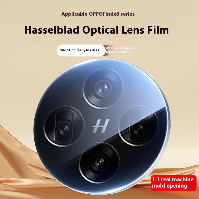 Oppo Tablet Accessories - 3D เลนส์กล้องด้านหลังฝาครอบกระจกสําหรับ OPPO ค้นหา X8 Pro