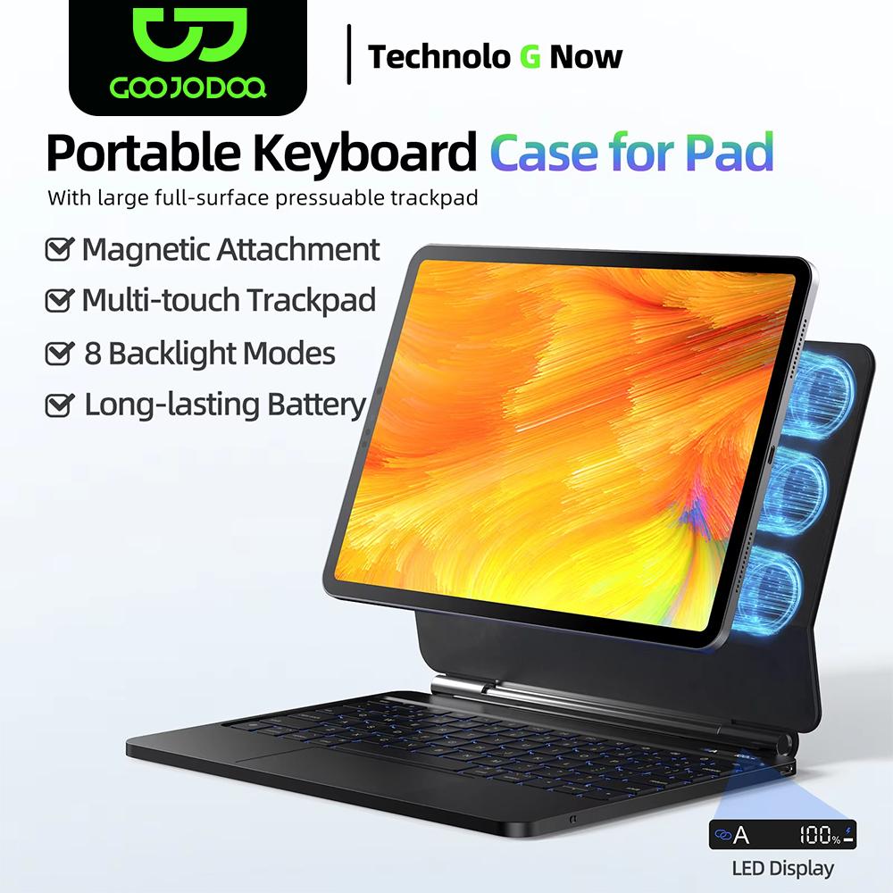 Tablet Accessories Choice Store - เมจิกคีย์บอร์ดสําหรับ iPad Air 2025 สําหรับ iPad