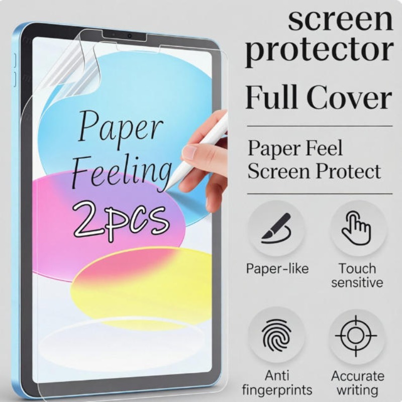 Paper Feel Screen Film - ฟิล์มกันรอยหน้าจอแบบกระดาษ 2 ชิ้น สำหรับ iPad รุ่น