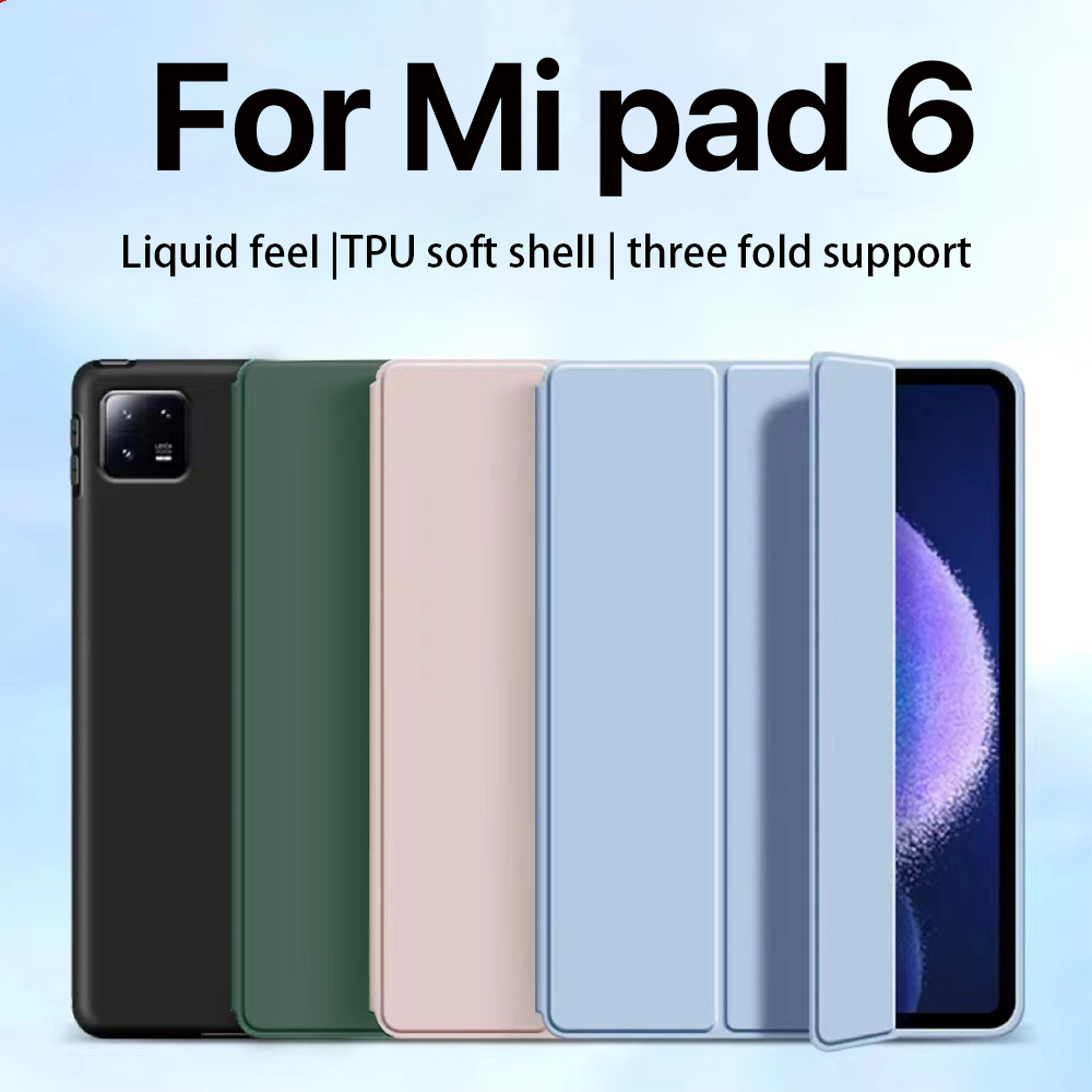 Mi Tablet Accessories - ไทยจีน เคสแท็บเล็ตสำหรับ Mi Pad 5/6อุปกรณ์เสริมเคสแท็บเล็ตเคสแม่เหล็กปลุกอัตโนมัติสำหรับ Xiaomi