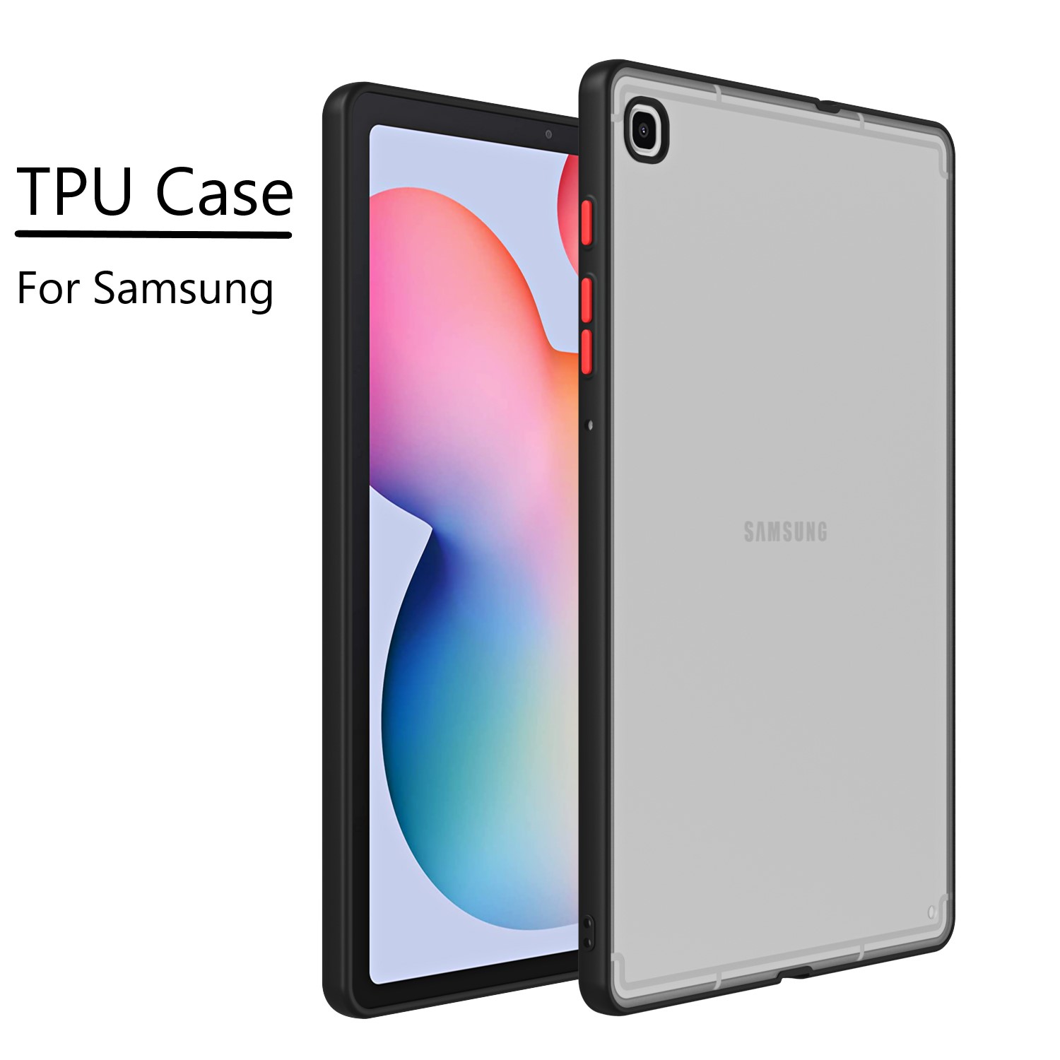 Samsung Tablet S9 Accessories - TPU Soft Back Case สําหรับ Samsung