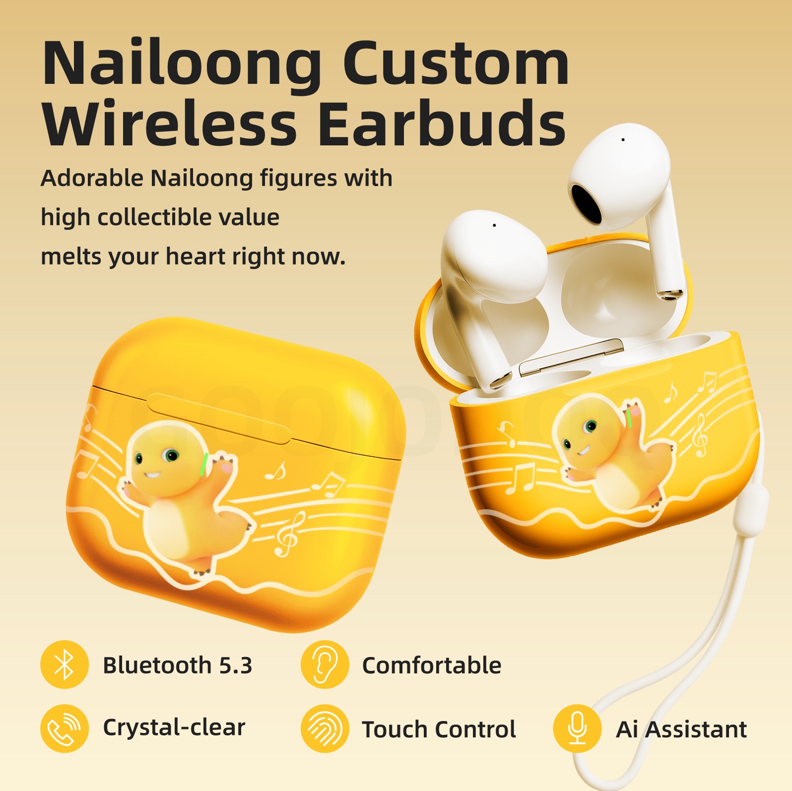 หูฟังไร้สาย Nailoong TWS-A6 pr - Tablet Accessories Choice Store บทวิจารณ์และราคา