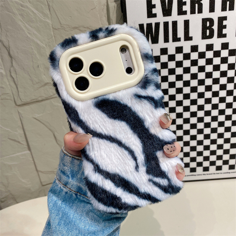 เคสโทรศัพท์ลายม้าลายหรูหรา ขนป - Apple Iphone 15 Pro Max บทวิจารณ์และราคา