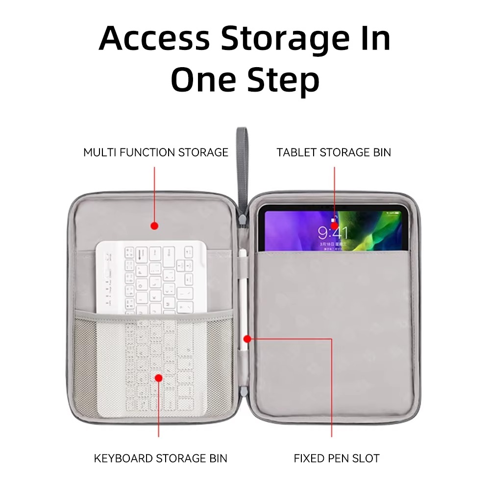 กระเป๋าถือแท็บเล็ตสําหรับแท็บเ - Tablet Accessories Bag บทวิจารณ์และราคา