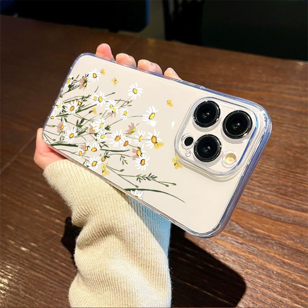 เคสโทรศัพท์ลายดอกเดซี่ใหม่ สำห - Apple Iphone 15 Pro Max บทวิจารณ์และราคา