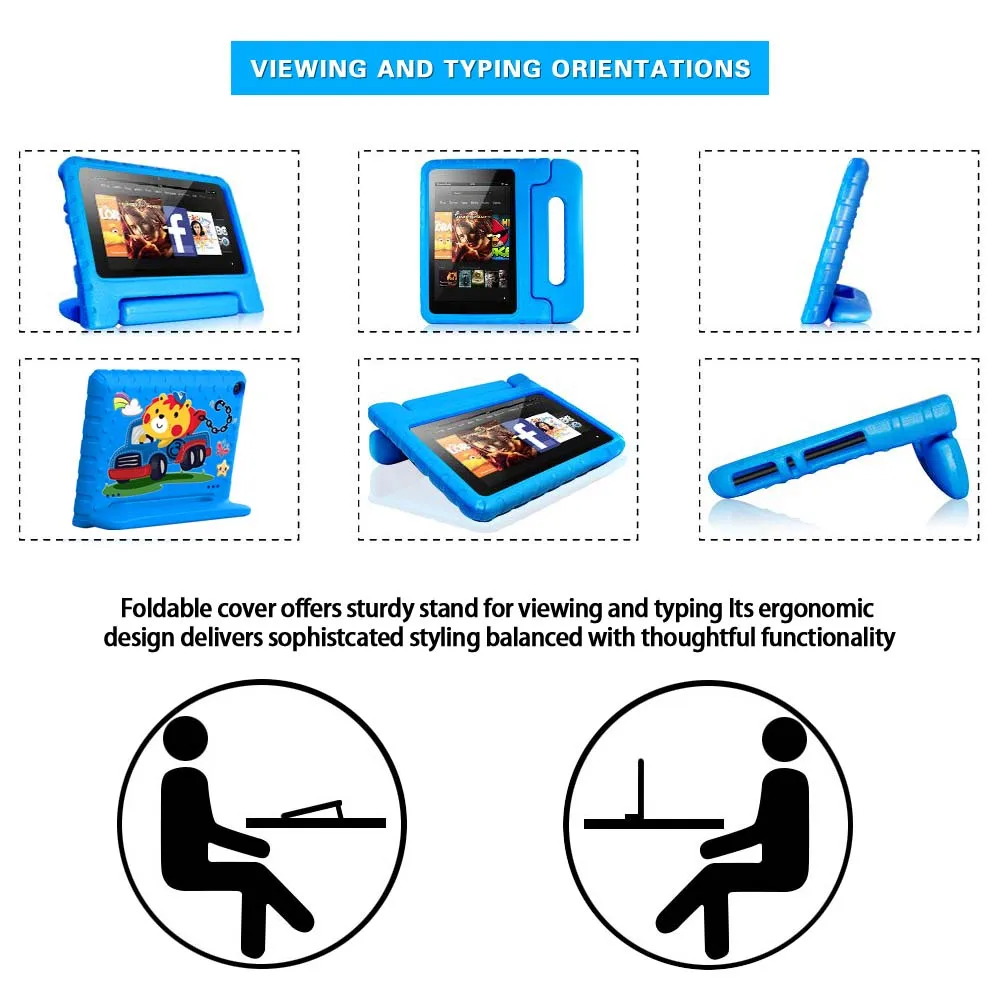กรณีแท็บเล็ตสําหรับFire 7 5th  - Tablet Accessories Amazon บทวิจารณ์และราคา
