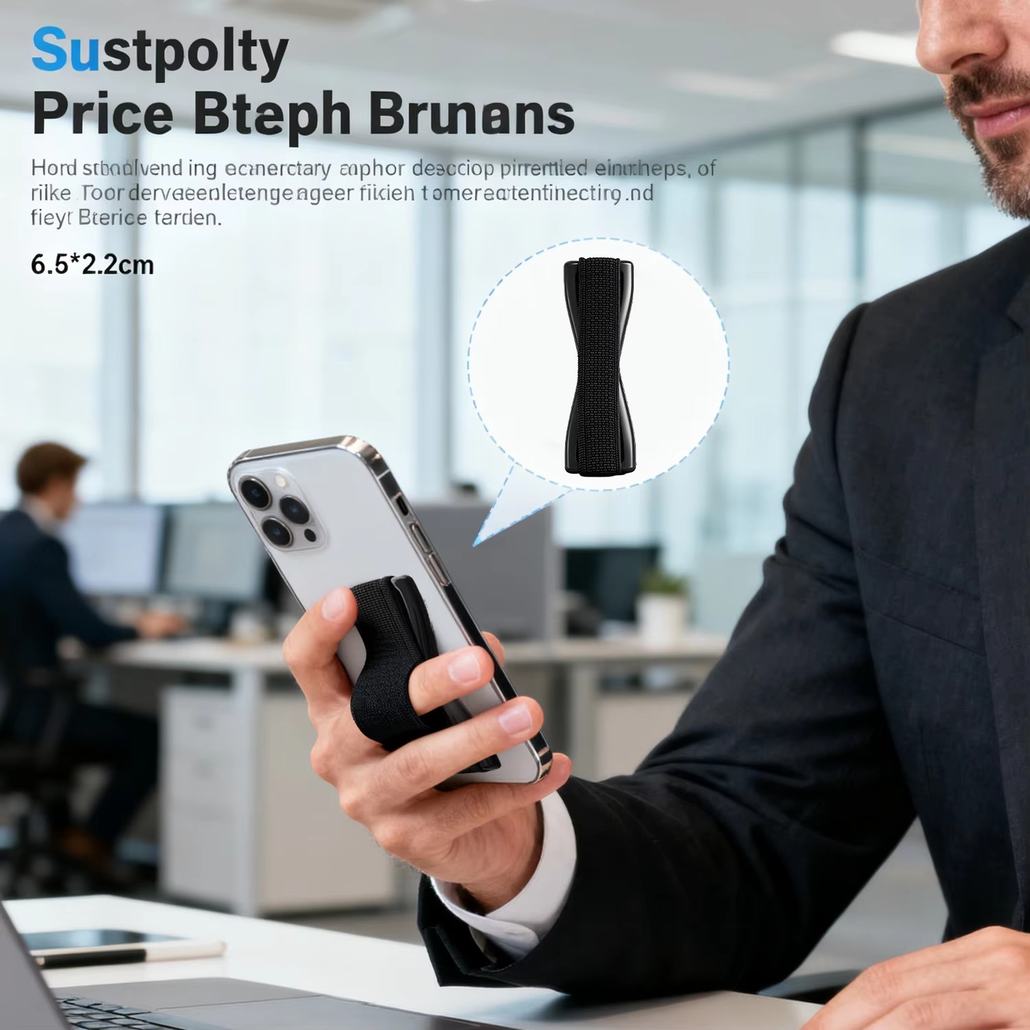 สายรัดโทรศัพท์แบบยืดหยุ่นพร้อม - Tablet Phone Accessories บทวิจารณ์และราคา