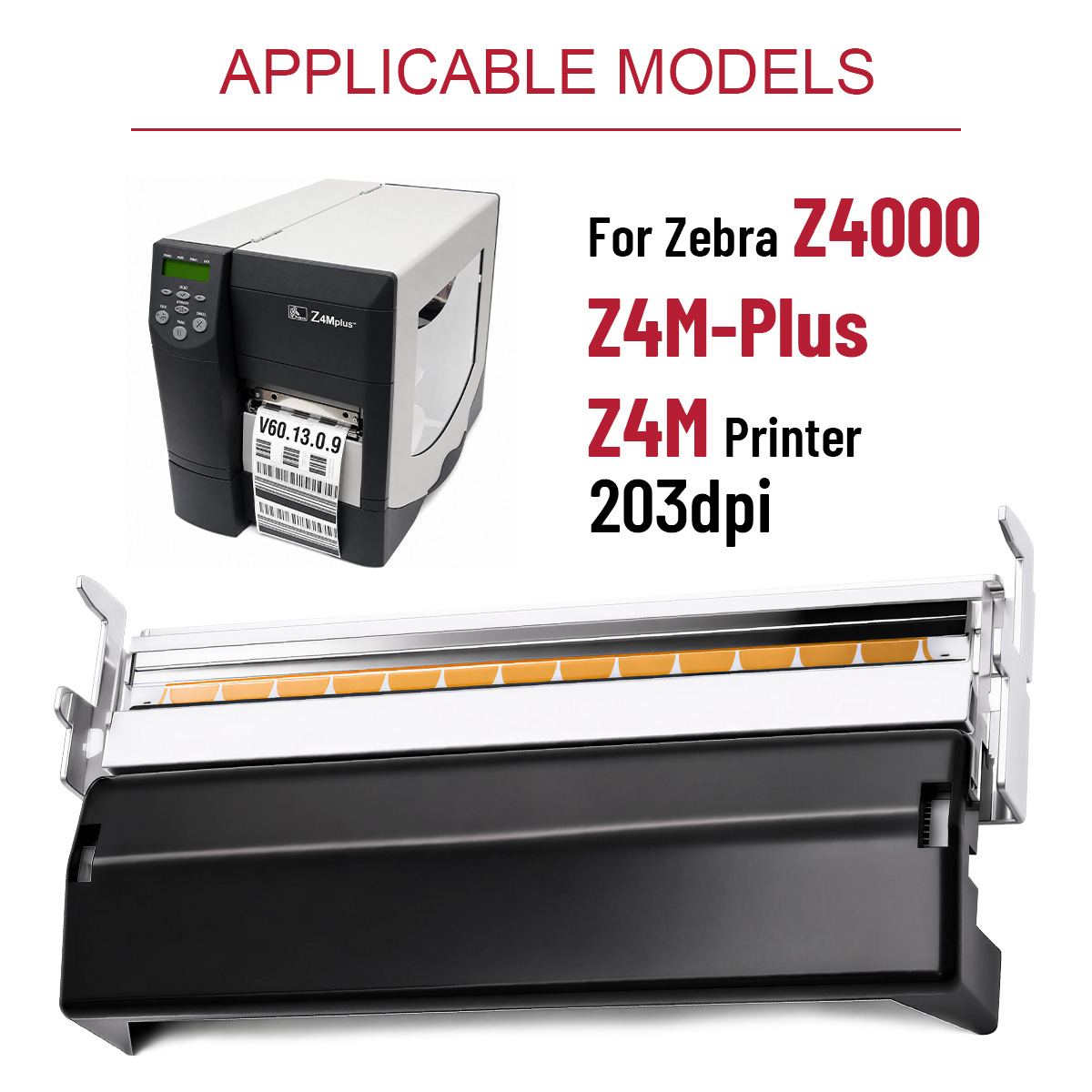 203dpi หัวพิมพ์ความร้อนหัวพิมพ - Zebra Tablet Accessories บทวิจารณ์และราคา