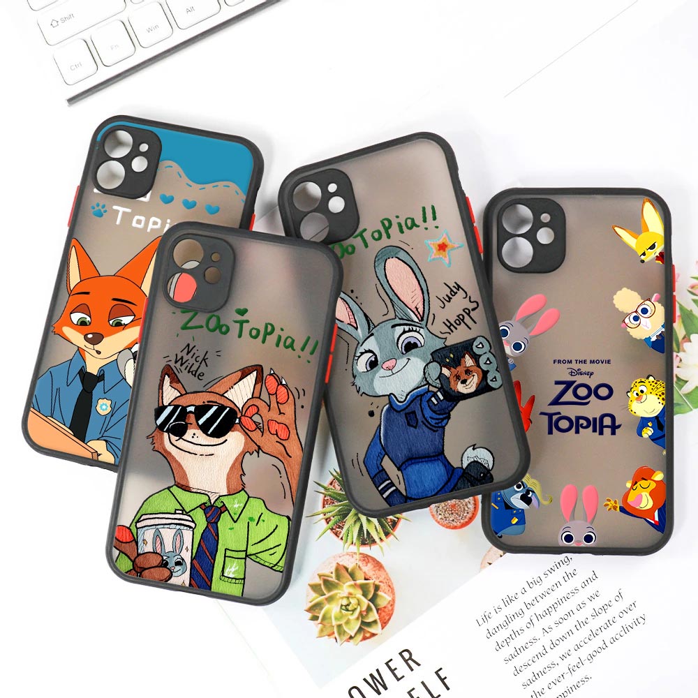 ดิสนีย์ นิค จูดี้ เคสใสแบบด้าน - Apple Iphone 15 Pro Max บทวิจารณ์และราคา
