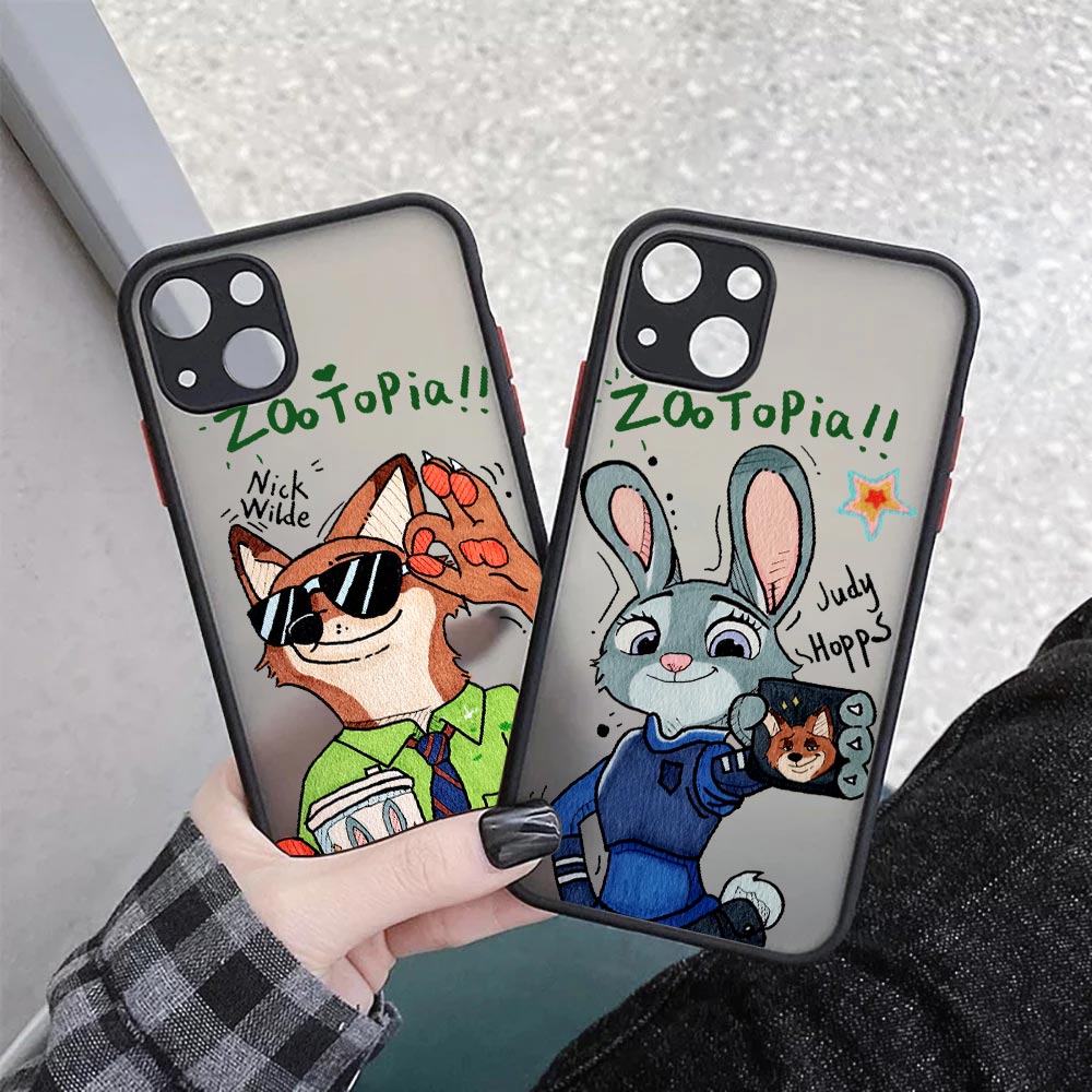 ดิสนีย์ นิค จูดี้ เคสใสแบบด้าน - Apple Iphone 15 Pro Max บทวิจารณ์และราคา