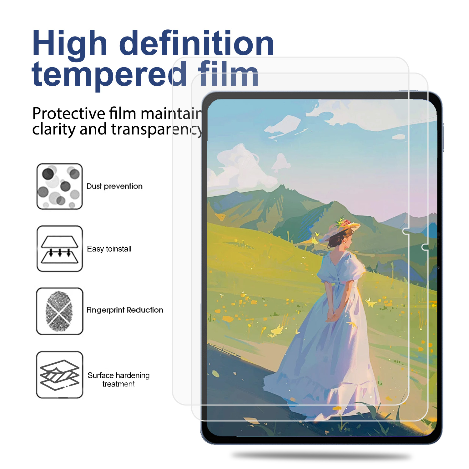 ฟิล์มกันรอยหน้าจอแบบกระดาษ 1-3 - Mi Tablet Accessories บทวิจารณ์และราคา
