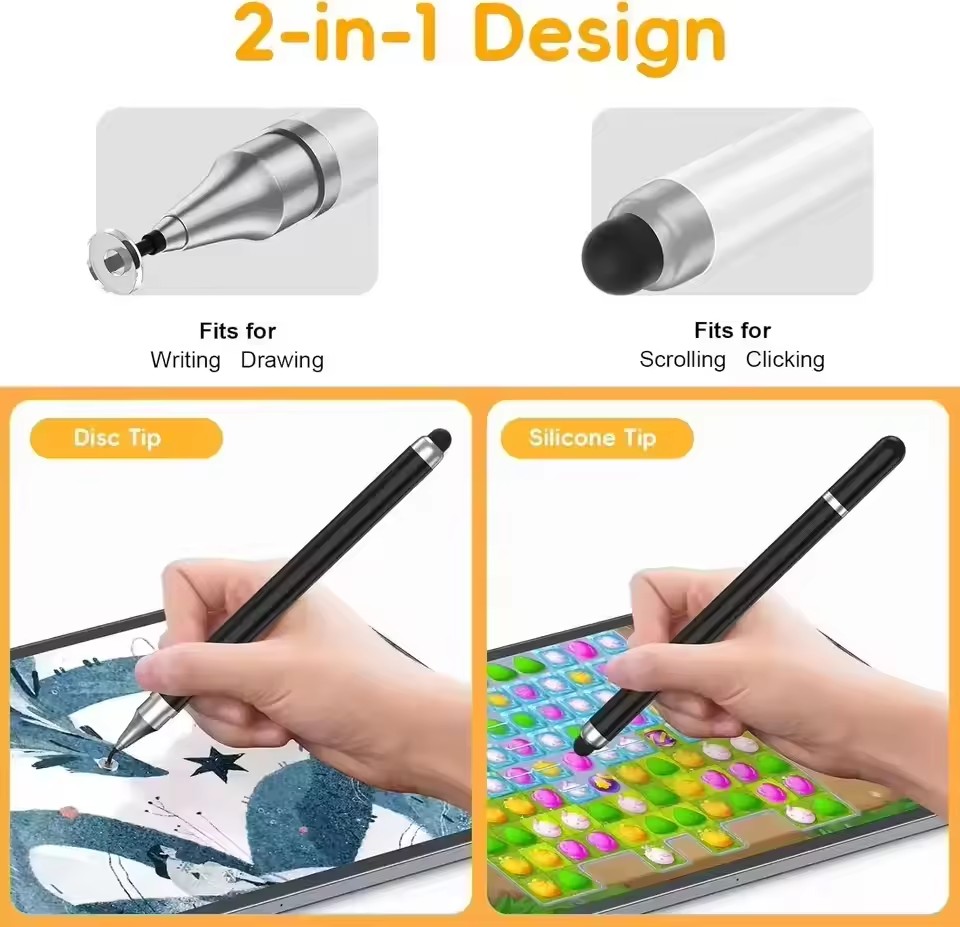 ปากกาสไตลัสอเนกประสงค์ 2 in 1  - Useful Tablet Accessories บทวิจารณ์และราคา